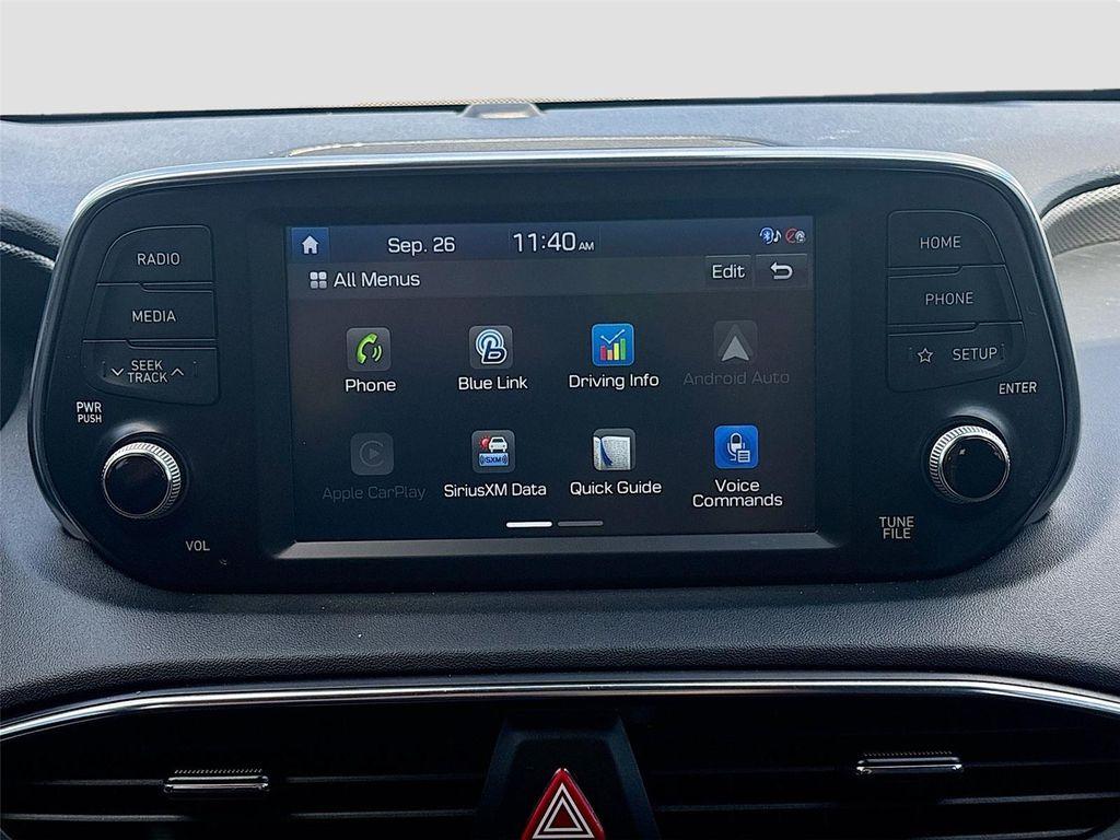 used 2020 Hyundai Santa Fe car, priced at $18,997