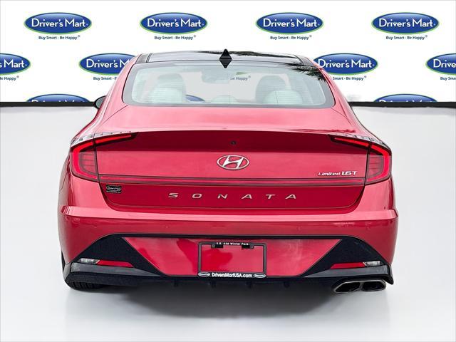 used 2021 Hyundai Sonata car, priced at $19,495