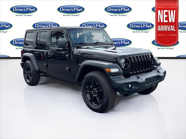 used 2021 Jeep Wrangler Unlimited car, priced at $29,595