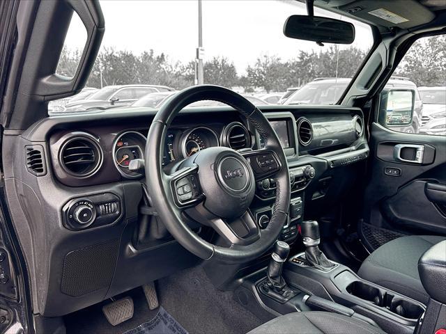 used 2021 Jeep Wrangler Unlimited car, priced at $29,595