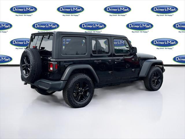 used 2021 Jeep Wrangler Unlimited car, priced at $29,595