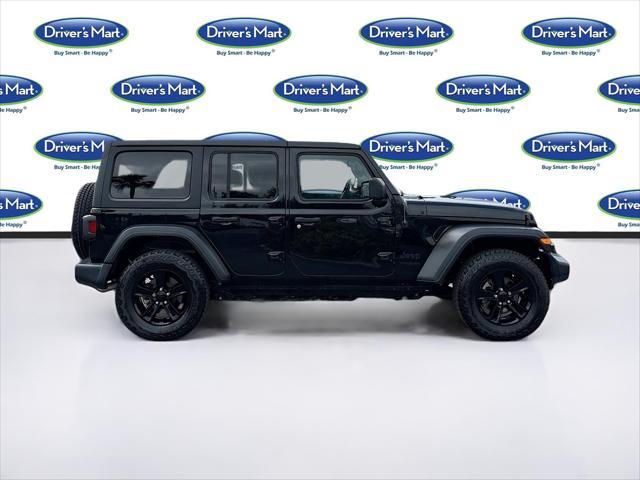 used 2021 Jeep Wrangler Unlimited car, priced at $29,595