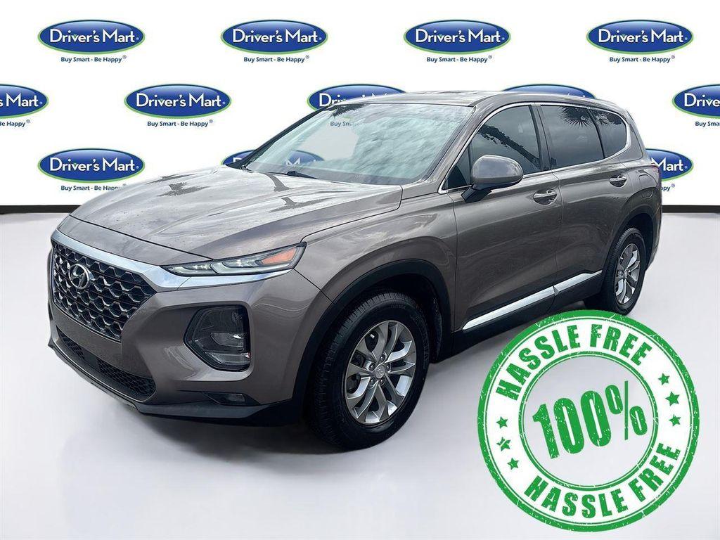used 2020 Hyundai Santa Fe car, priced at $12,495