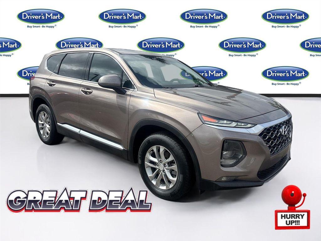 used 2020 Hyundai Santa Fe car, priced at $12,495
