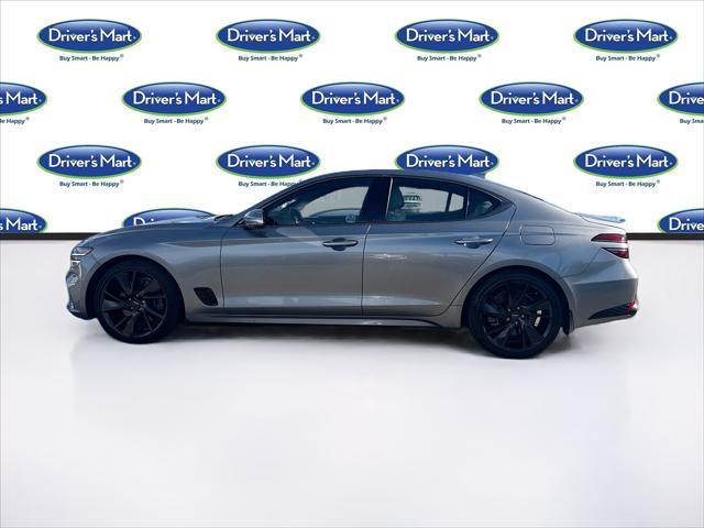 used 2022 Genesis G70 car, priced at $33,795