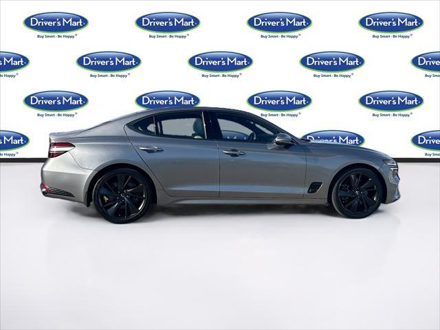 used 2022 Genesis G70 car, priced at $33,795