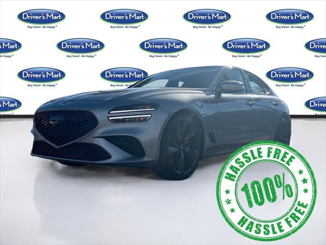 used 2022 Genesis G70 car, priced at $33,795