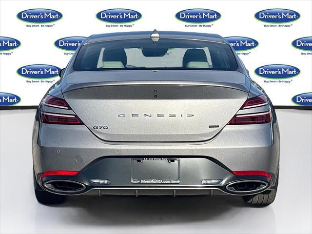 used 2022 Genesis G70 car, priced at $33,795