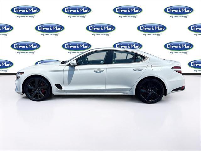 used 2023 Genesis G70 car, priced at $36,997