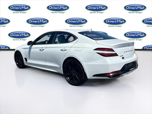 used 2023 Genesis G70 car, priced at $36,997