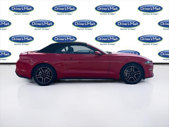 used 2022 Ford Mustang car, priced at $18,595