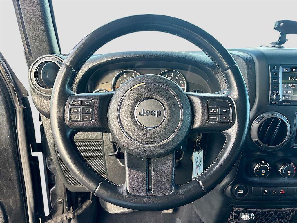 used 2017 Jeep Wrangler Unlimited car, priced at $15,595