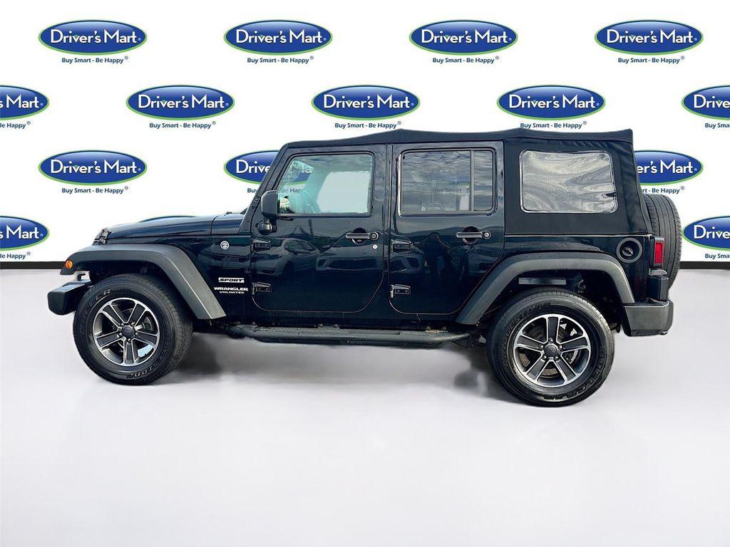 used 2017 Jeep Wrangler Unlimited car, priced at $15,595