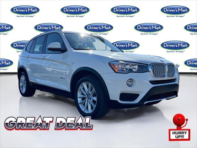 used 2017 BMW X3 car, priced at $12,595