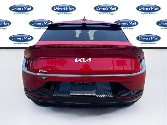 used 2022 Kia EV6 car, priced at $27,997