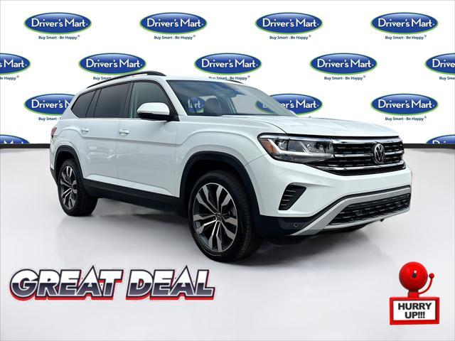 used 2022 Volkswagen Atlas car, priced at $24,595