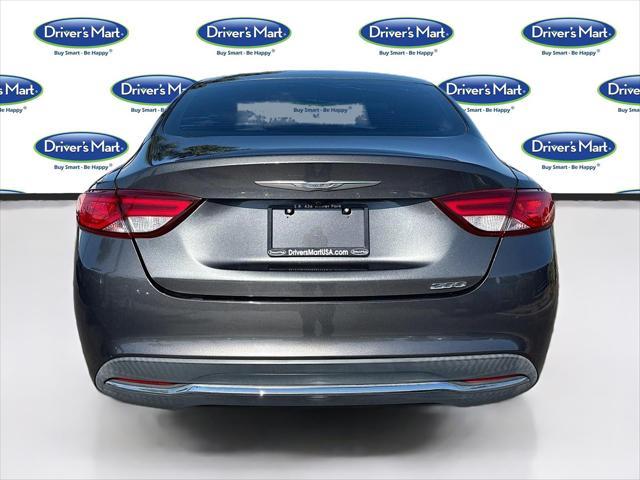 used 2016 Chrysler 200 car, priced at $7,997