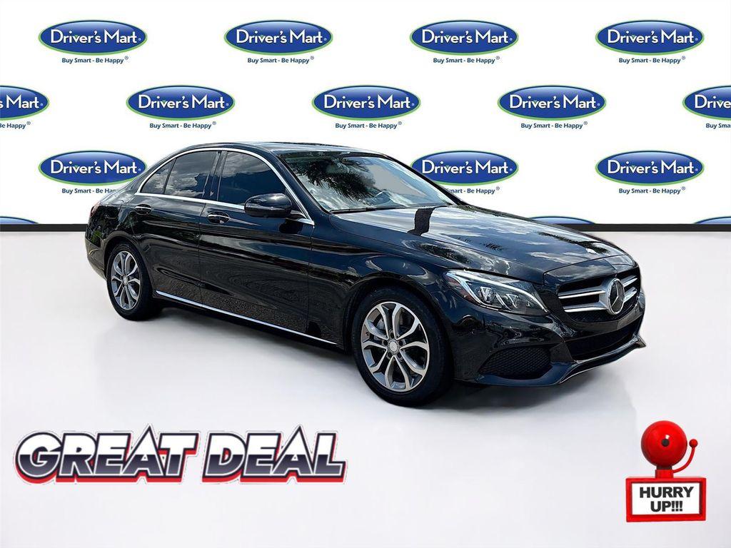 used 2017 Mercedes-Benz C-Class car, priced at $12,995