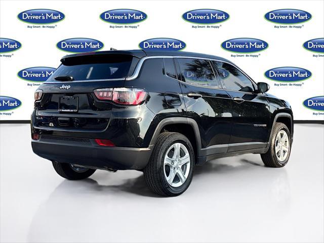 used 2024 Jeep Compass car, priced at $22,995