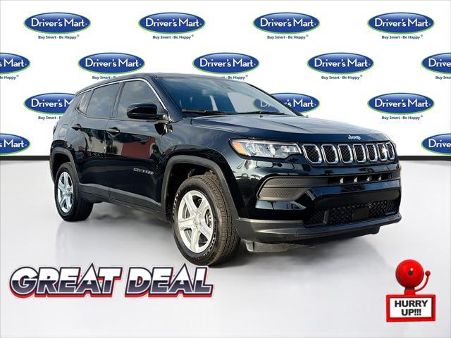 used 2024 Jeep Compass car, priced at $22,995