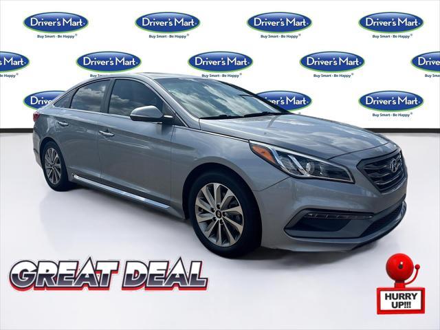 used 2017 Hyundai Sonata car, priced at $9,997