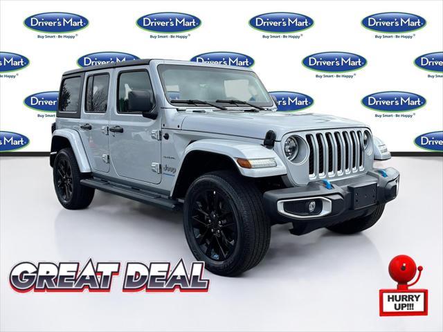 used 2023 Jeep Wrangler 4xe car, priced at $29,497