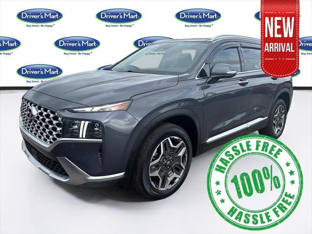 used 2021 Hyundai Santa Fe car, priced at $23,997