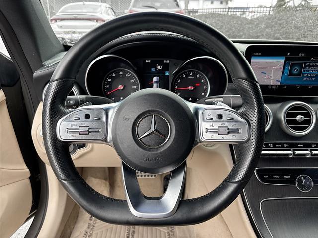 used 2019 Mercedes-Benz C-Class car, priced at $22,995