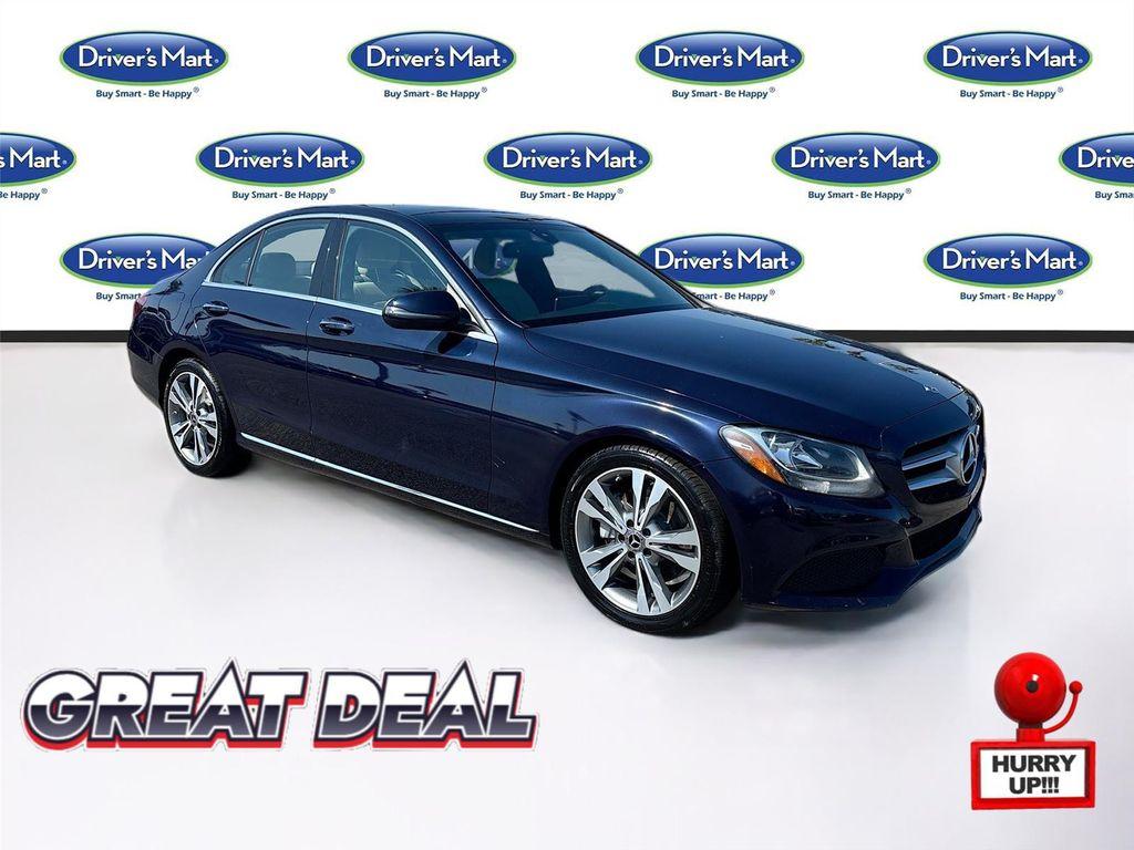 used 2018 Mercedes-Benz C-Class car, priced at $13,295