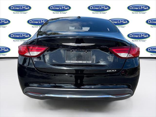 used 2015 Chrysler 200 car, priced at $9,997
