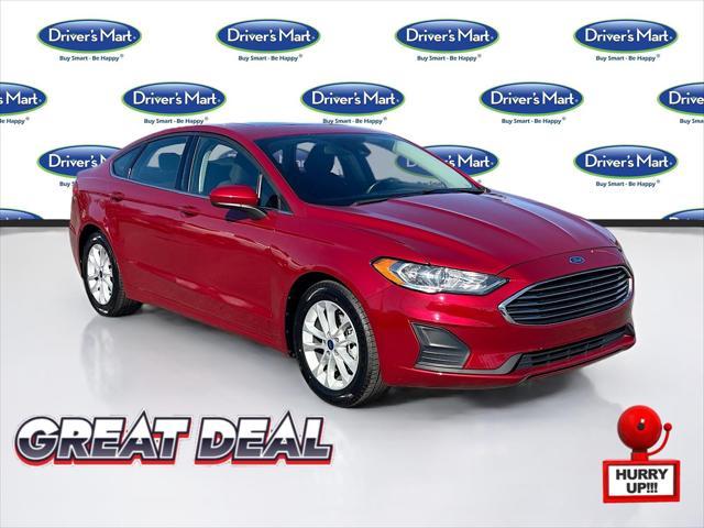 used 2020 Ford Fusion car, priced at $10,595