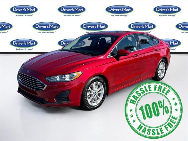 used 2020 Ford Fusion car, priced at $10,595