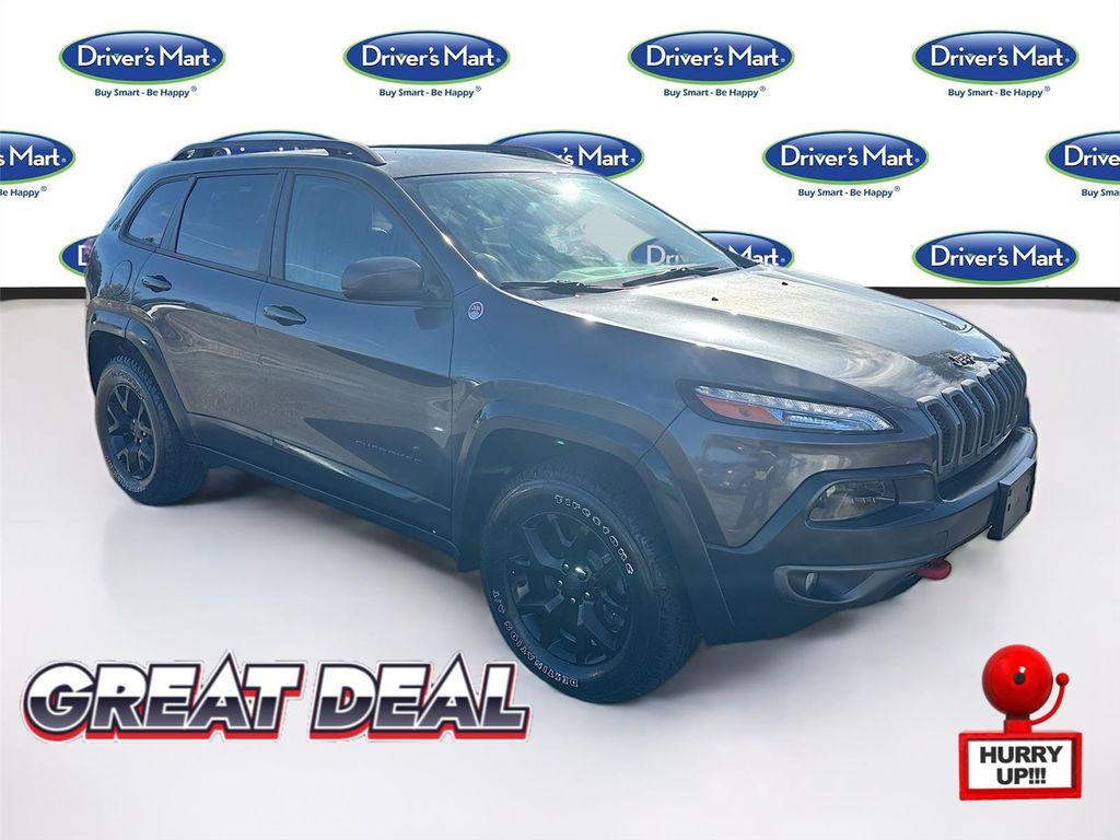 used 2017 Jeep Cherokee car, priced at $16,997