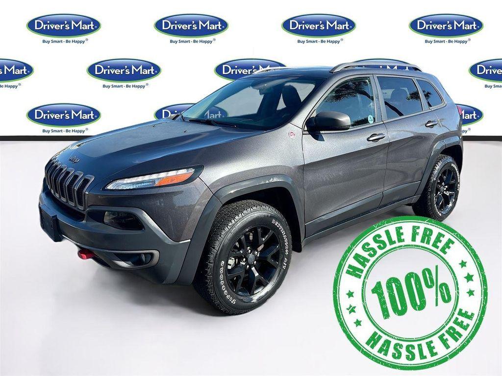 used 2017 Jeep Cherokee car, priced at $16,997