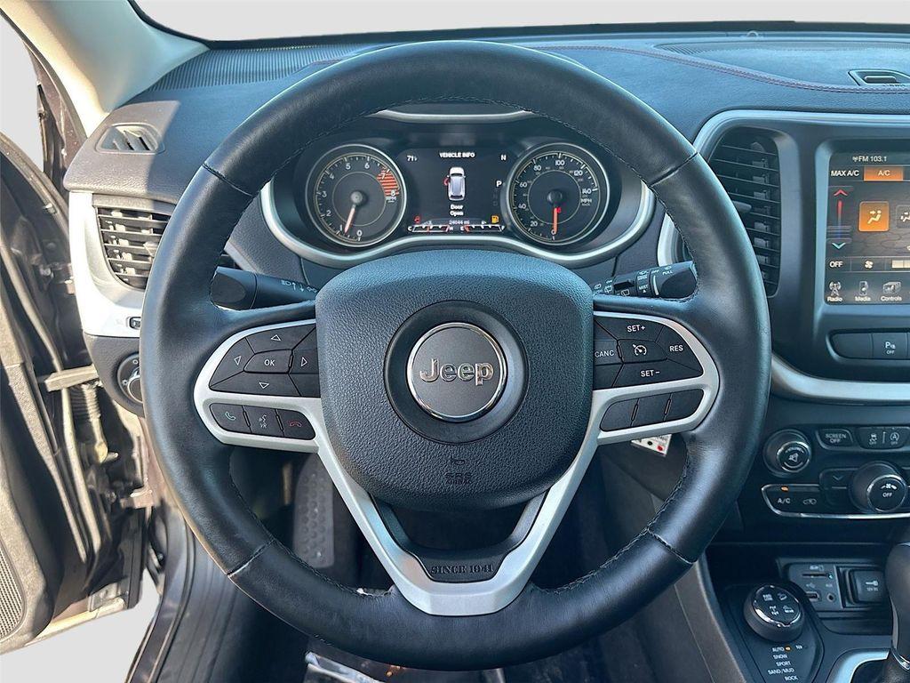used 2017 Jeep Cherokee car, priced at $16,997
