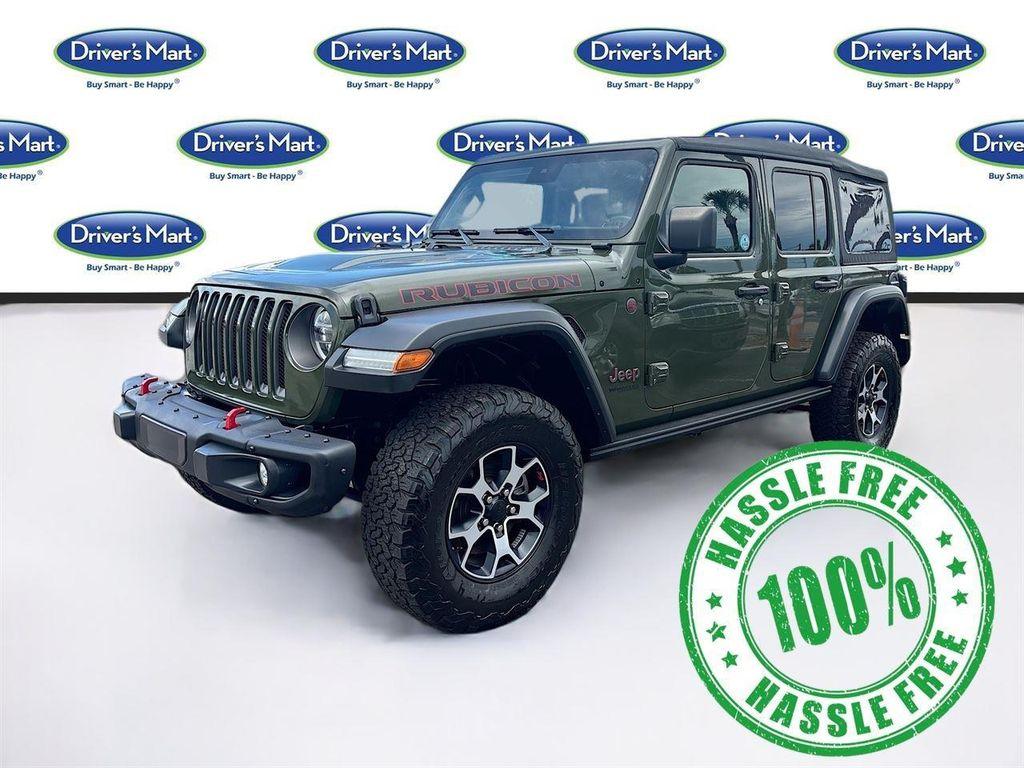 used 2022 Jeep Wrangler Unlimited car, priced at $35,595