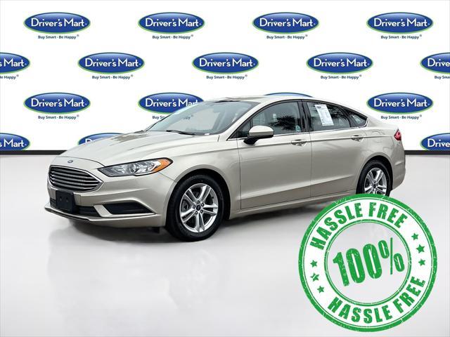 used 2018 Ford Fusion car, priced at $12,595