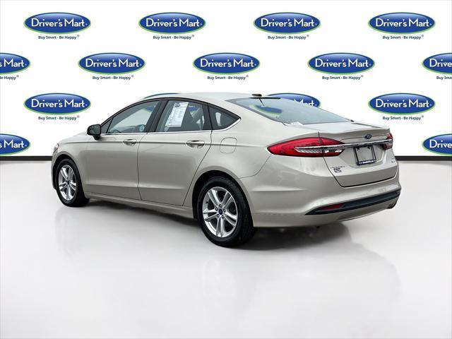 used 2018 Ford Fusion car, priced at $12,595