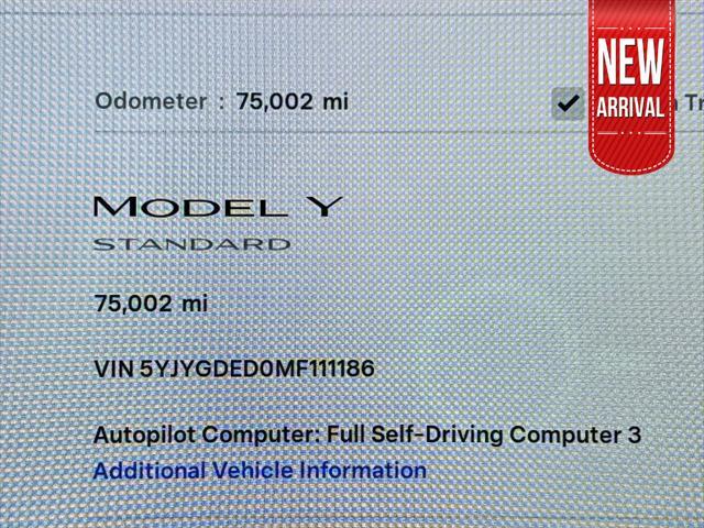 used 2021 Tesla Model Y car, priced at $21,997