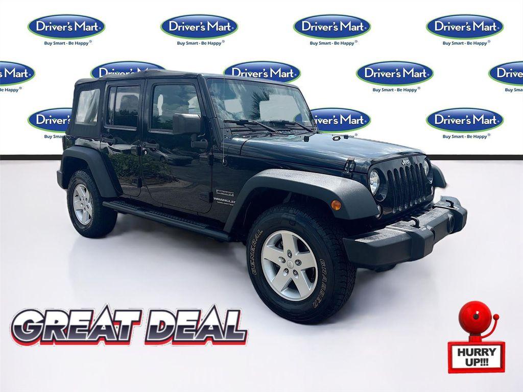 used 2017 Jeep Wrangler Unlimited car, priced at $17,595