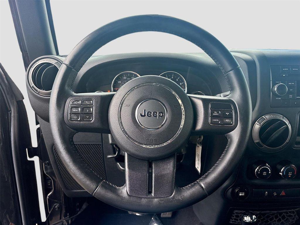 used 2017 Jeep Wrangler Unlimited car, priced at $17,595