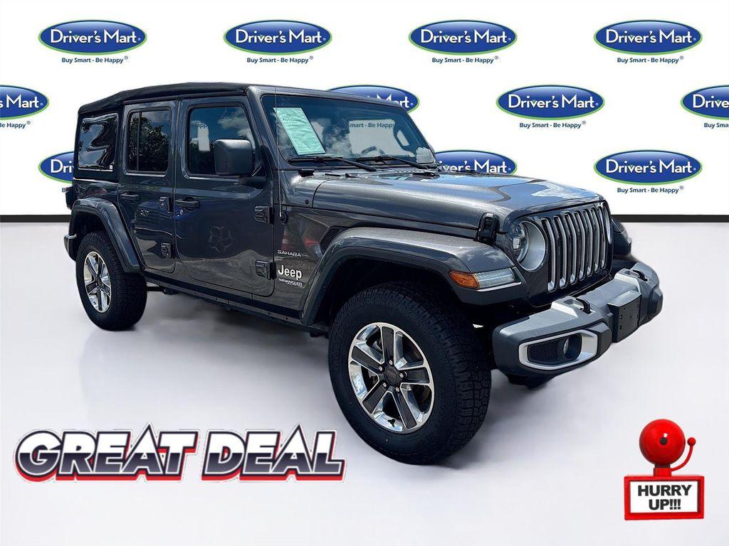 used 2022 Jeep Wrangler Unlimited car, priced at $29,795