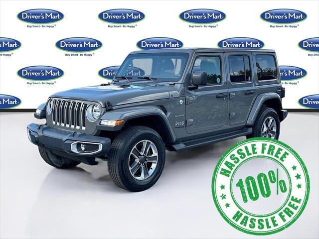 used 2021 Jeep Wrangler Unlimited car, priced at $31,995