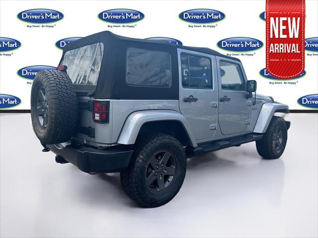 used 2016 Jeep Wrangler Unlimited car, priced at $19,997