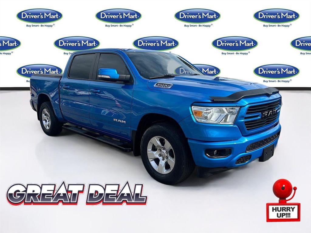 used 2021 Ram 1500 car, priced at $32,997