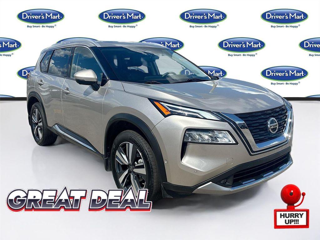 used 2021 Nissan Rogue car, priced at $21,995