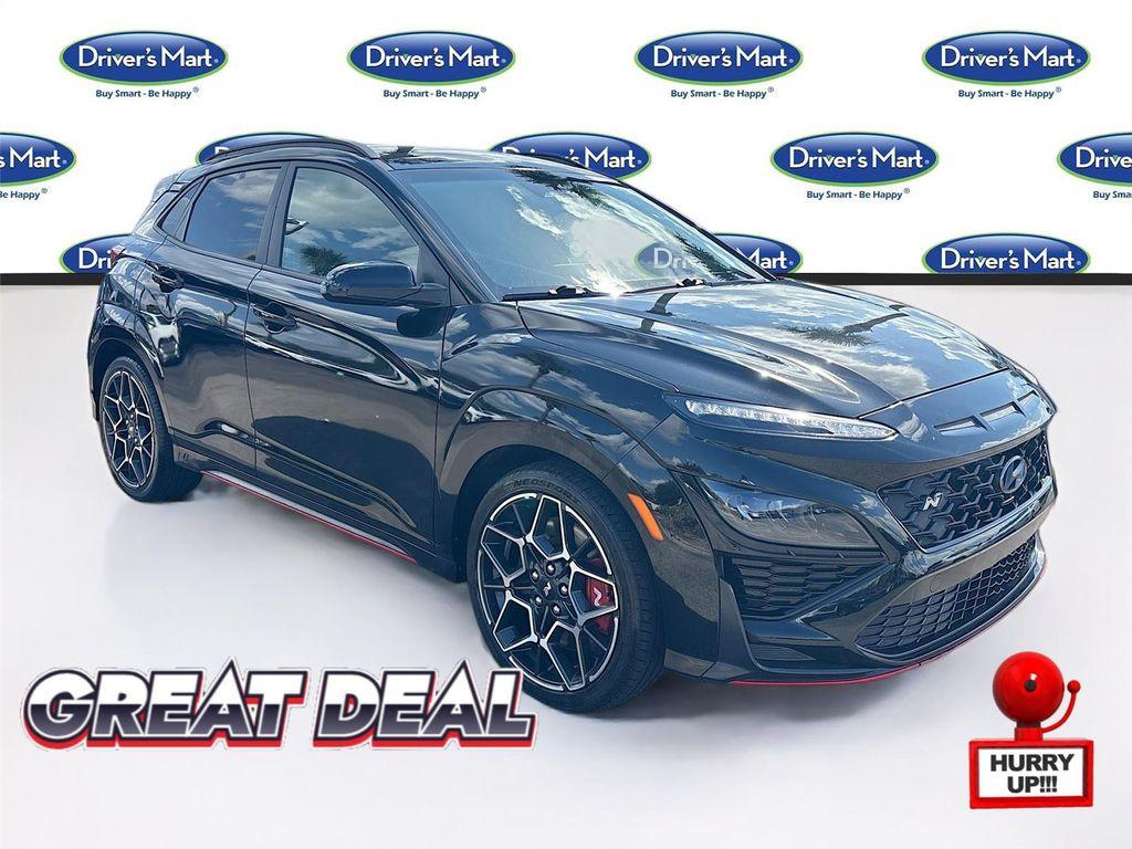 used 2023 Hyundai Kona N car, priced at $22,997