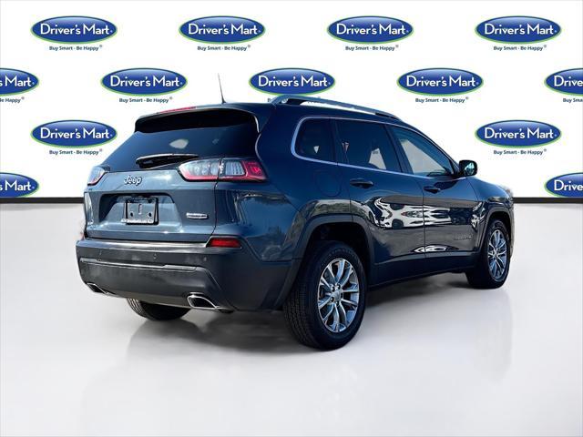 used 2021 Jeep Cherokee car, priced at $20,997