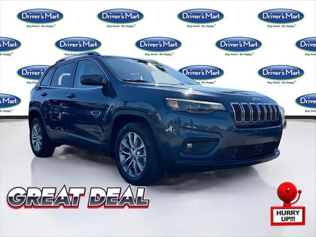 used 2021 Jeep Cherokee car, priced at $20,997