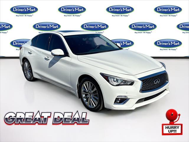 used 2021 INFINITI Q50 car, priced at $22,995